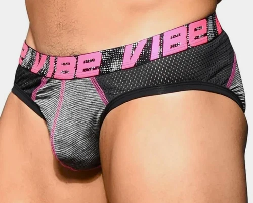 Andrew Christian Vibe Sports Brief 92440: Med, Large & X-Large - Picture 22 of 24