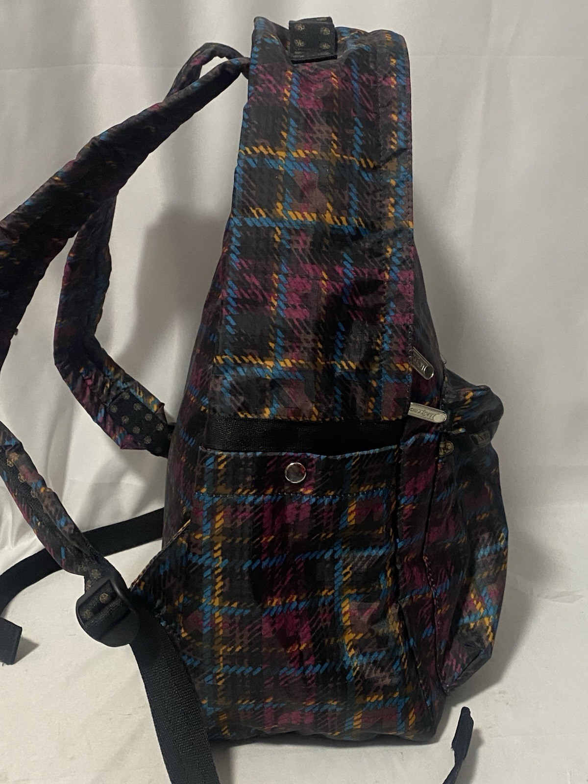 LeSportsac Running Weave Basic Backpack Festive 8… - image 9