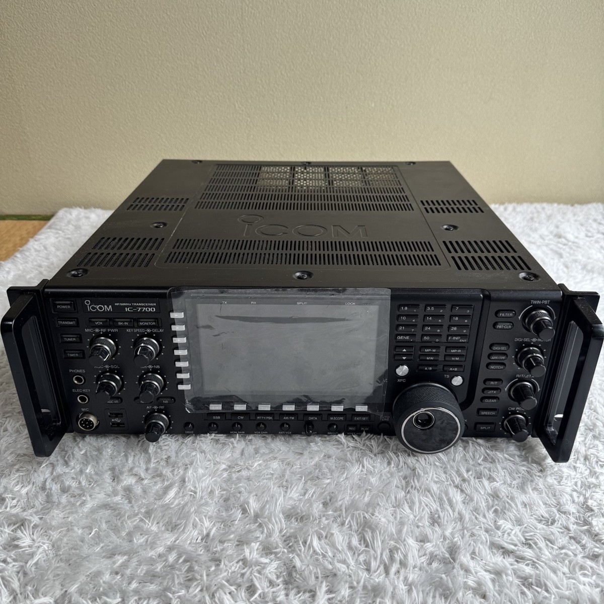 ICOM IC-7700 HF/50MHz All Mode Ham Radio Transceiver 200W Tested W