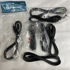 Lot of 7 - 3.5mm Aux Male to Male Cord Stereo Audio Cable PC iPod MP3 Auto FS