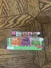 Brand New Needoh Baby Boos Orange Purple Green Squish Toy Glow In Dark