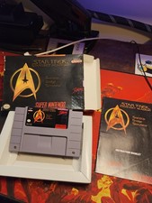 Star Trek: Starfleet Academy Super Nintendo SNES Complete In Box CIB
