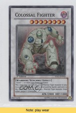 Colossal Fighter 1st Ed. YuGiOh 5D's Starter Deck #5DS1-EN043 2008 READ 9b2