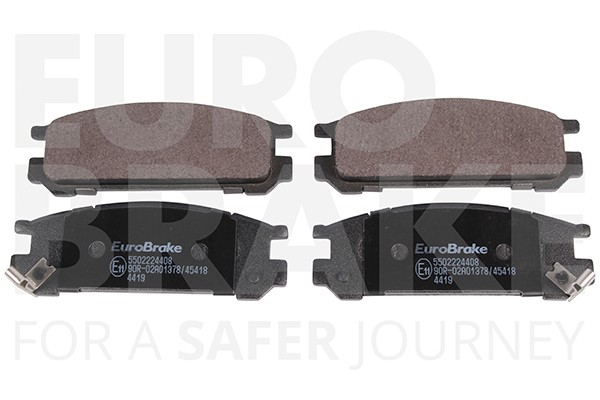Eurobrake BremsbeläGe BremsklöTze FüR Subaru Legacy III Station Wagon BH 2.5 AWD-image