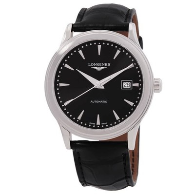 Longines Flagship Automatic Black Dial Men's Watch L4.984.4.59.2