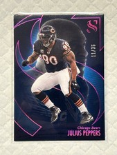 2025 Panini Silhouette Julius Peppers #99 Chicago Bears Purple Etch /35