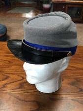 Reproduction Civil War C.S. Infantry Kepi, 6 3/4 Campaigner Quality