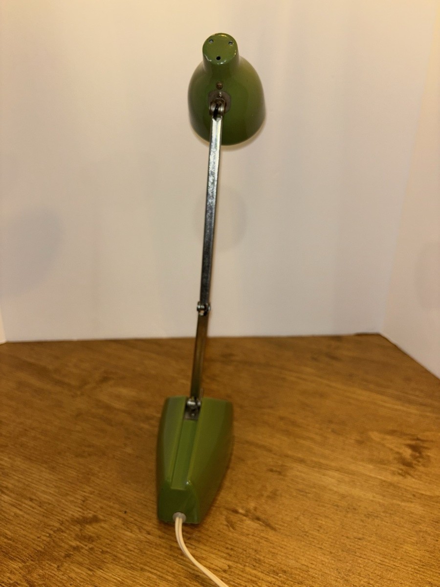 Vintage Hamilton Industries HC-18 Avocado Green MCM Folding Desk