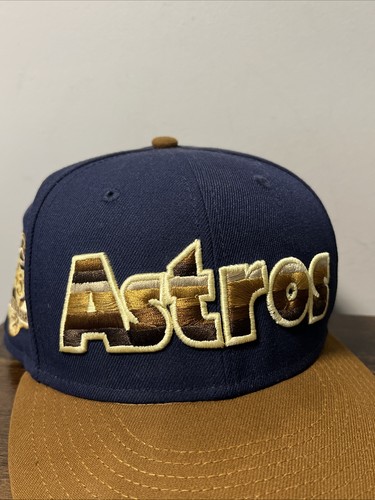 Sombrero De Colección Houston Astros New Era 59FIFTY COOPERSTOWN 45 Aniversario Talla 7 3/8 - Imagen 2 de 10