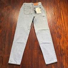 Vintage Levis 550 Jeans Womens 8 Blue Relaxed Fit Tapered Canada Deadstock