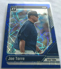 2024 Donruss Optic Baseball Joe Torre New York Yankees Blue Velocity Prizm #99