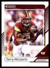 Terry McLaurin 2024 Donruss #34 Commanders NFL READ FREE SHIPPING AutographDen