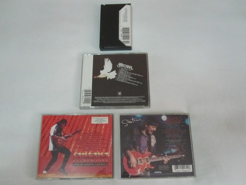 Santana Guitar Legend Collection: 3 CD Albums + 1 Cassette = Classic Rock Bundle - Picture 2 of 15