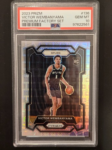 Victor Wembanyama [Premium Factory Set] #136 card