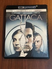 Gattaca (4K UHD- 4k Disc Only!) (NO Blu-ray or Digital!) Free Shipping!-READ!