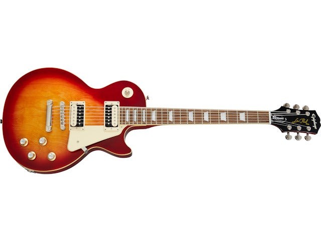 Epiphone Les Paul Classic Guitar, Plain Maple Cap, Heritage