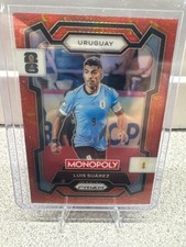 2026 Panini Prizm FIFA World Cup Card #67 Luis Suárez - Uruguay, Orange Gold