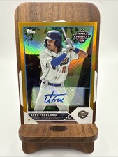 2023 Topps Pro Debut Auto Gold Alex Freeland  Dodgers Rookie RC /50