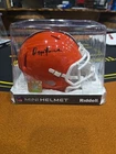 Ozzie Newsome Autographed Mini Football Helmet JSA Certified Cleveland Browns
