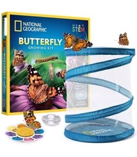NATIONAL GEOGRAPHIC Butterfly Growing Kit - Butterfly Habitat Kit