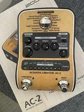 Zoom AC-2 Acoustic Creator Guitar Effects Pedal
