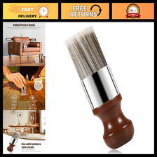 Leather  Furniture Polish Brush - Soft Bristles, Comfortable Handle, Wood Care