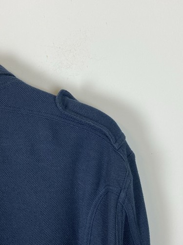 MA. STRUM Herren Overshirt Hemd dunkelblau Baumwolle Langarm Größe L/XL - Bild 15 von 19