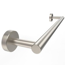 18 Inch Brushed Grey Towel Bar SUS304 Stainless Steel Rustproof Wall Mount