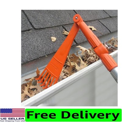 Custom Angle Mini Rake Head - Perfect for Gutter Guard Cleaning & Debris Removal