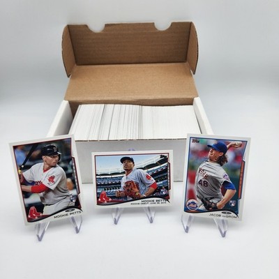 2014 Topps Update Complete Set US1-330 Mookie Betts, Degrom RCs NM