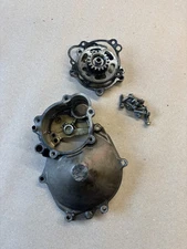04-05 Zx10r Zx10 Zx-10r Starter Clutch Gear Cover Engine Motor OEM #0115