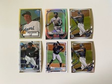 Jesus Sanchez - Rookie Card Lot - 2021 Topps - 6 Cards. rookie card picture