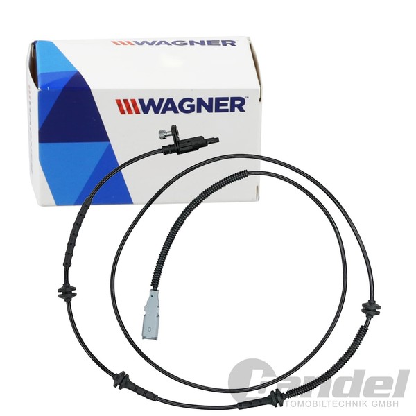 Wagner ABS-SENSOR Raddrehzahl Hinten Passend FüR CitroËN C5 C6 Peugeot 407 508-image