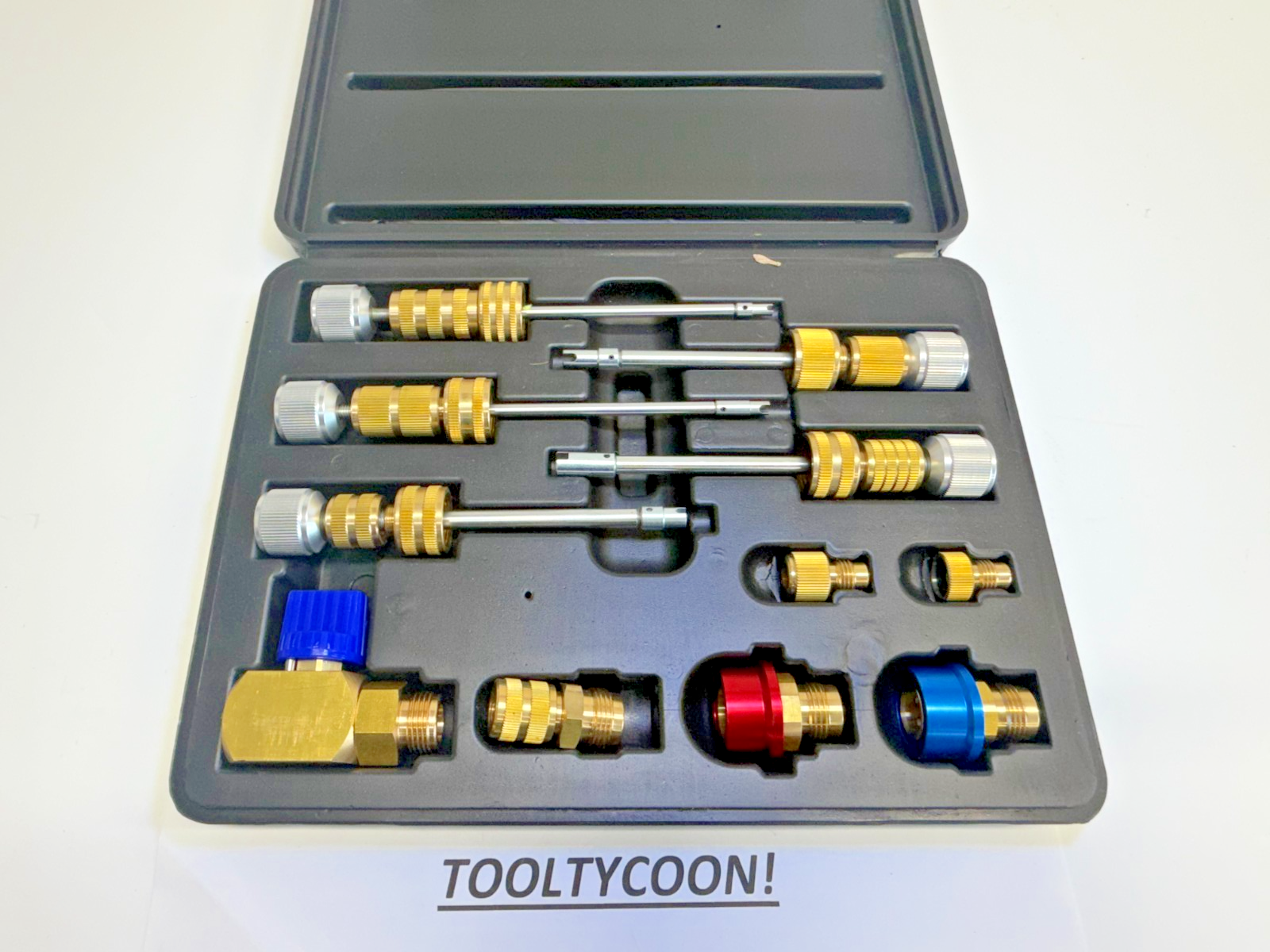 Snap-on ACT1297 R12 R134a Valve Core Remover Installer Master Kit AC ...
