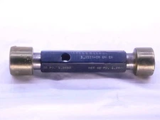 1 5/16 28 UN 2B THREAD PLUG GAGE 1.3125 GO NO GO P.D.'S = 1.2893 & 1.2946 CHECK
