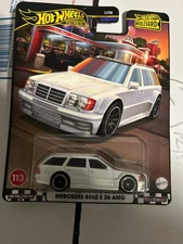 Hot Wheels Premium Boulvard #113 Mercedes-Benz E 36 AMG WAGON - NEW