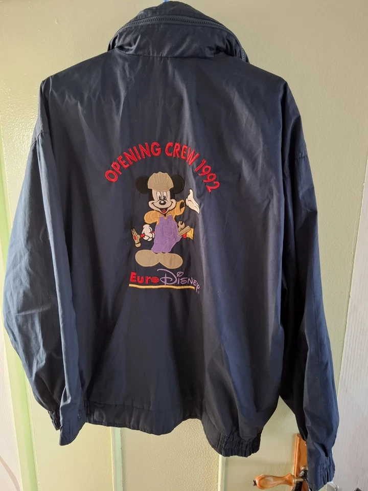 Rare veste taille XL euro disney opening crew Disneyland Mickey eurodisney - Photo 1/4