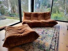 Banquette 3 plages + Pouf Togo Ligne Roset 