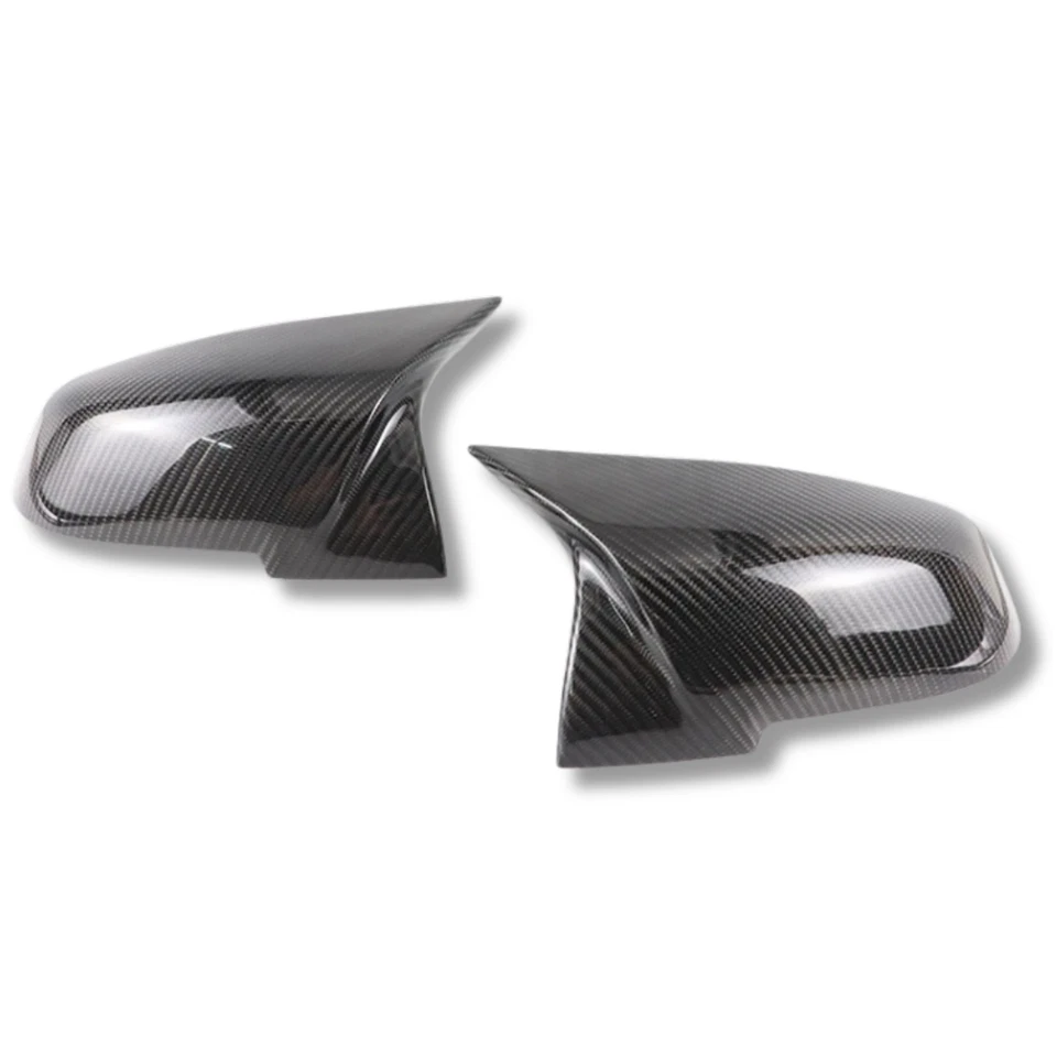 BMW 3 Series Wing Mirror Cover Set M3 Look Real Carbon For F30 F31 11- Casing - Image 2 of 4