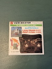Complete set of vintage View-Master reels Walt Disney World Main Street U.S.A.