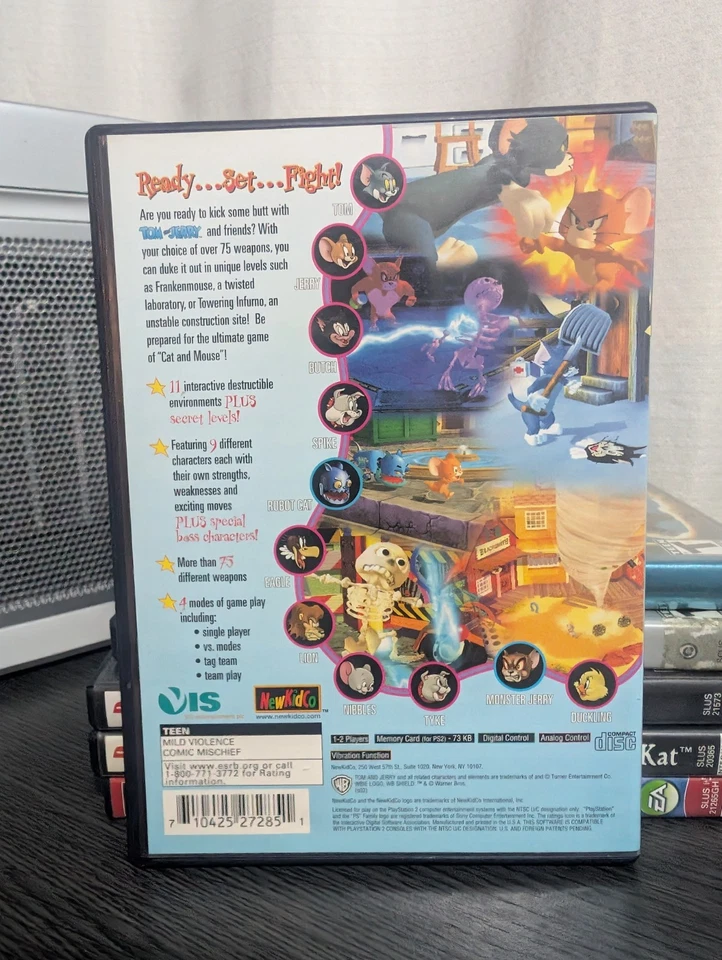 Tom and Jerry: War of the Whiskers PlayStation 2 Foto 2 de 3