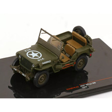 JEEP WILLYS MB 1943 OLIVE 1:43 Ixo Model Mezzi Militari -F- Nouveau modèle