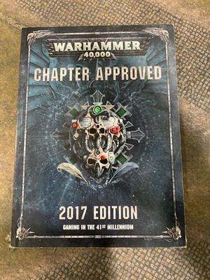 Chapter Approved 2017 Edition Warhammer 40k