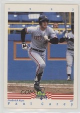 1992 Classic Best Minor League Paul Carey #392 g4j