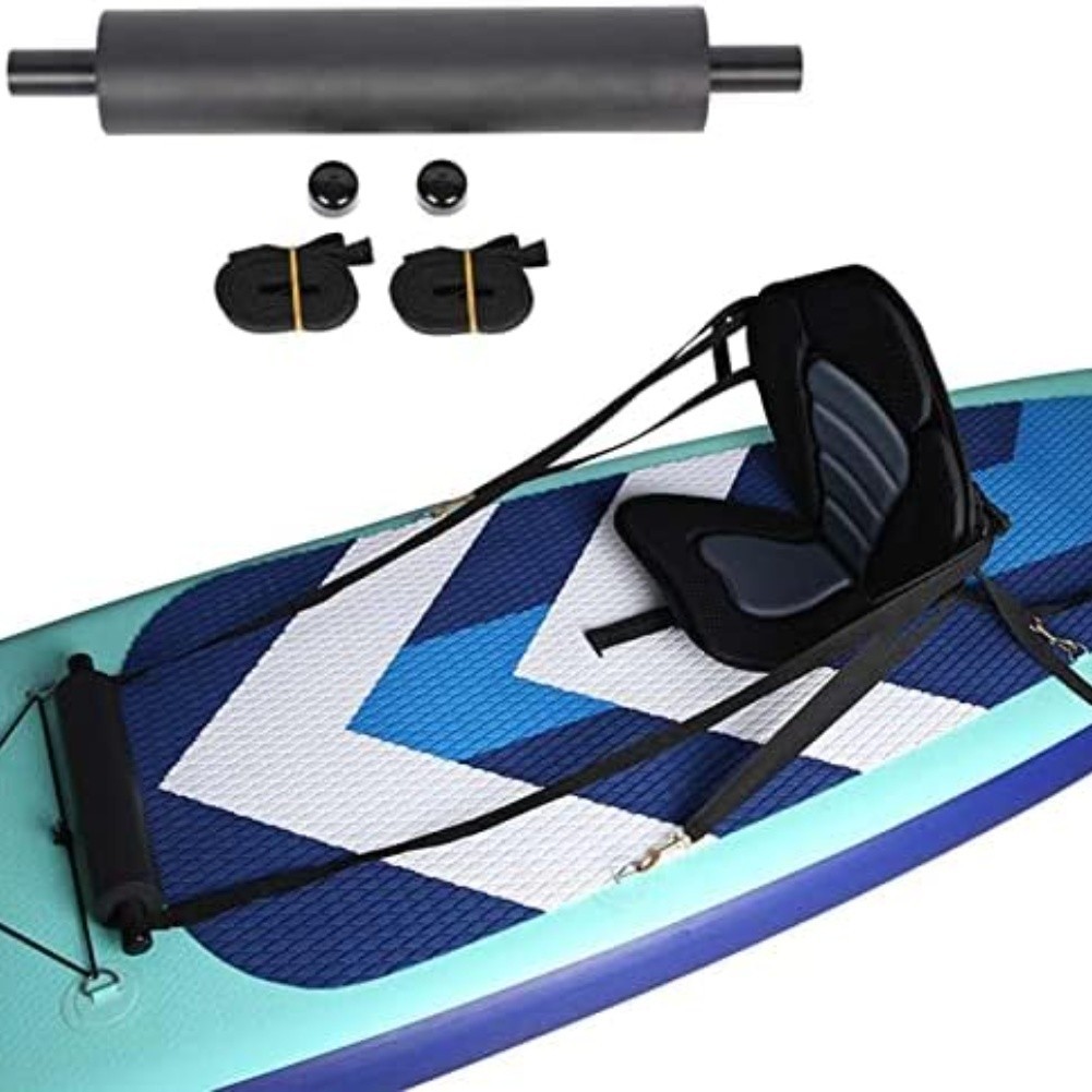 Cojín de asiento ergonómico para tabla de remo con reposapiés de EVA para accesorios de tabla de surf