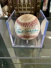 Joe DiMaggio Autographed Baseball HOF Rare New York Yankees