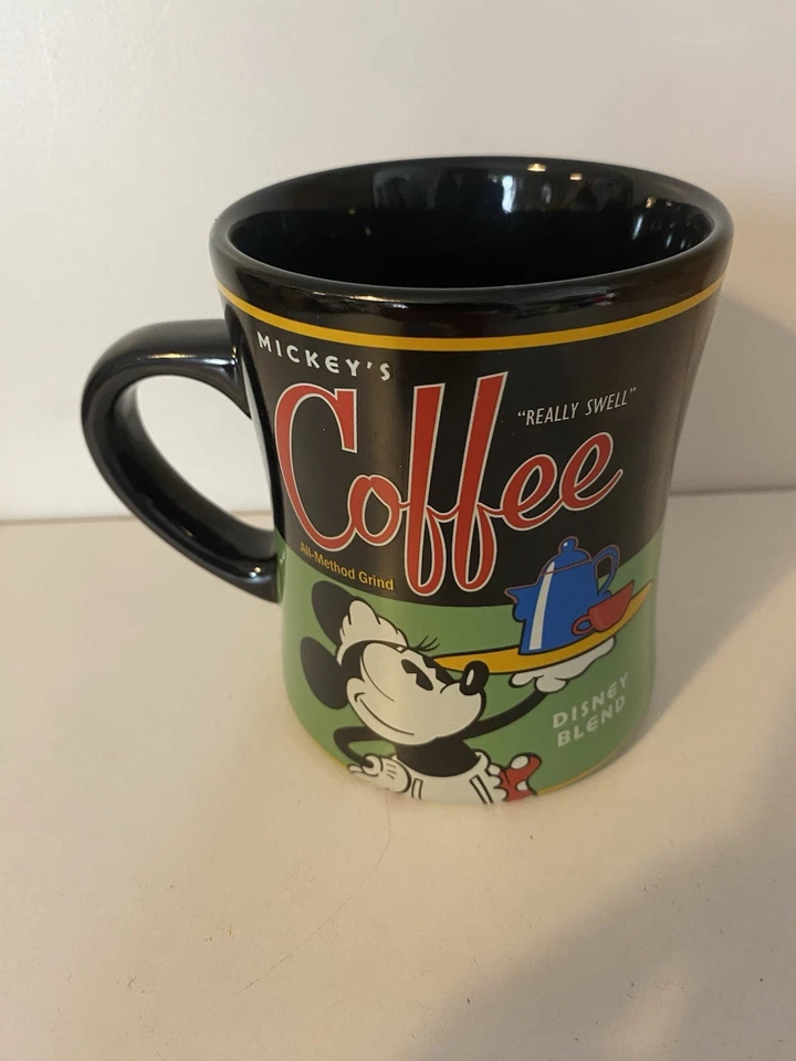 Walt Disney World Mickey's Coffee Mug Minnie Mouse Disney Blend Theme Perks Rare - Image 1 of 4