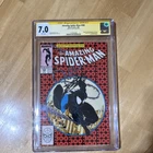 Marvel Comics Amazing Spider-Man #300 (1988) CGC 7.0 Key Issue Signed Stan Lee
