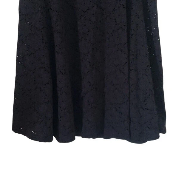 Alfani Womens Black Lace Shift Dress Size 14 LBD Date Night Feminine Twee Guest - Image 3 of 4