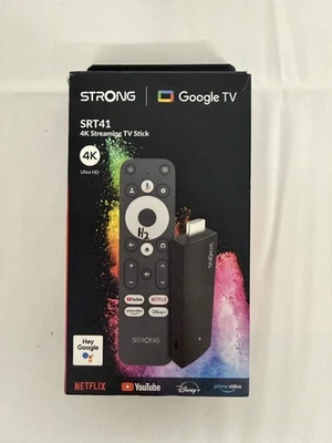 STRONG SRT41 4K UHD Google TV Streaming Stick WLAN Bluetooth Google Assistant - Bild 1 von 3